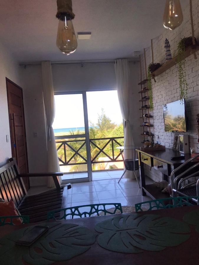 Apartamento Com Vista Para O Mar, Piscina , Deck , Playground E Estacionamento . Таиба Экстерьер фото